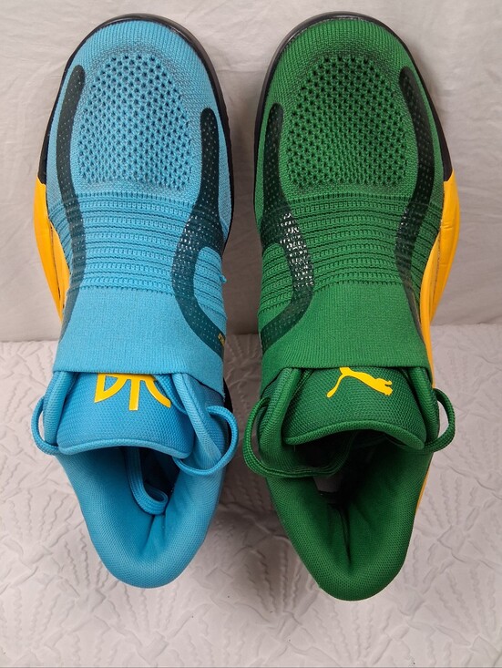 Puma Other - Puma Mens  Lightweight Slip-On Sneakers in Green & Blue